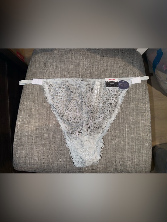 Cacique Other - Lane Bryant Cacique Women's NWT Stretch Lace Thong Shimmer And Metal Detail 1820